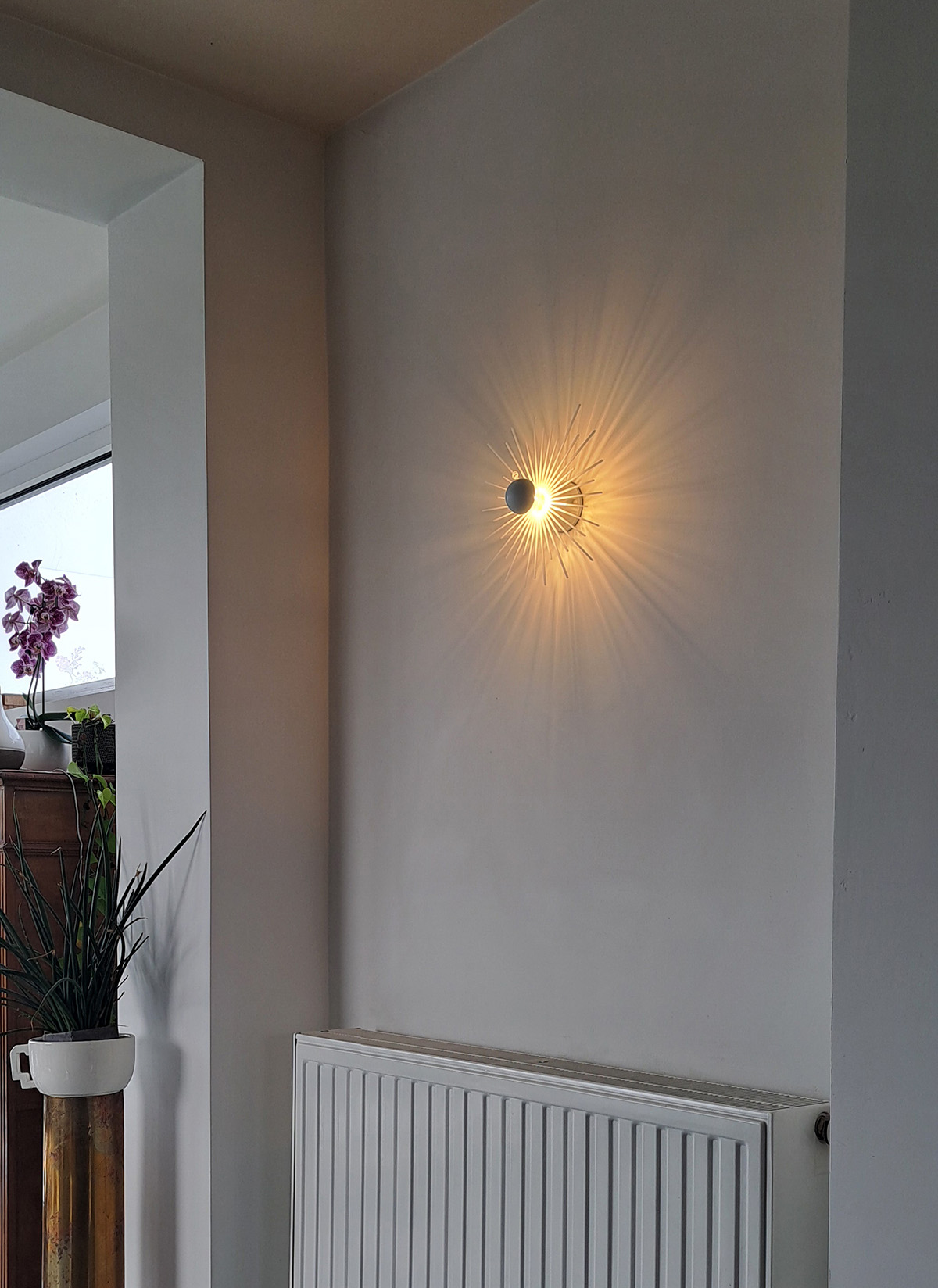 luminaire RAGGIO bianco design Nour