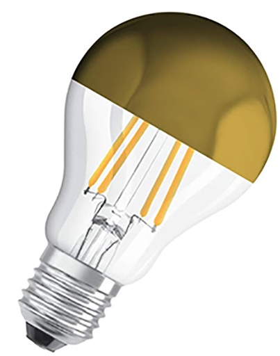 LED bulb gold mirror 7W